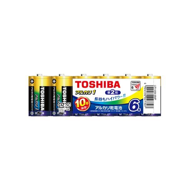 東芝 LR14AN 6MP アルカリ乾電池 アルカリ1 単2形 6本入 TOSHIBA