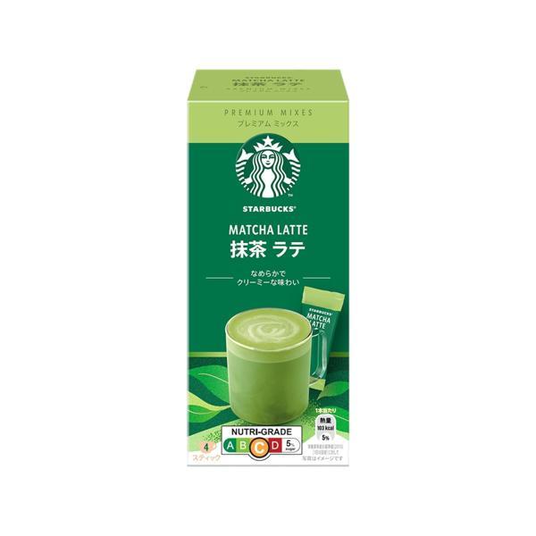 ネスレ スターバックス プレミアムミックス 抹茶ラテ 4本 スティック