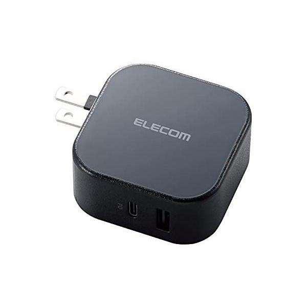 エレコム USB コンセント 充電器 合計32W ( USB PD対応 ) Type-C×1 / U...