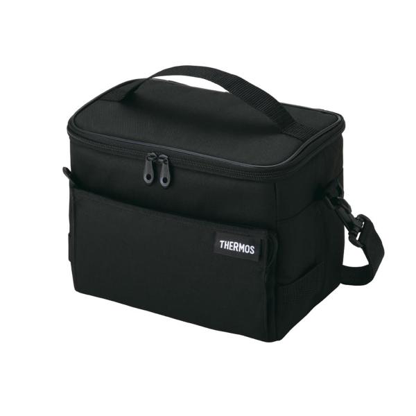 サーモス RFD-0051 ALB ソフトクーラーバッグ  保冷バッグ オールブラック 弁当 ペット...