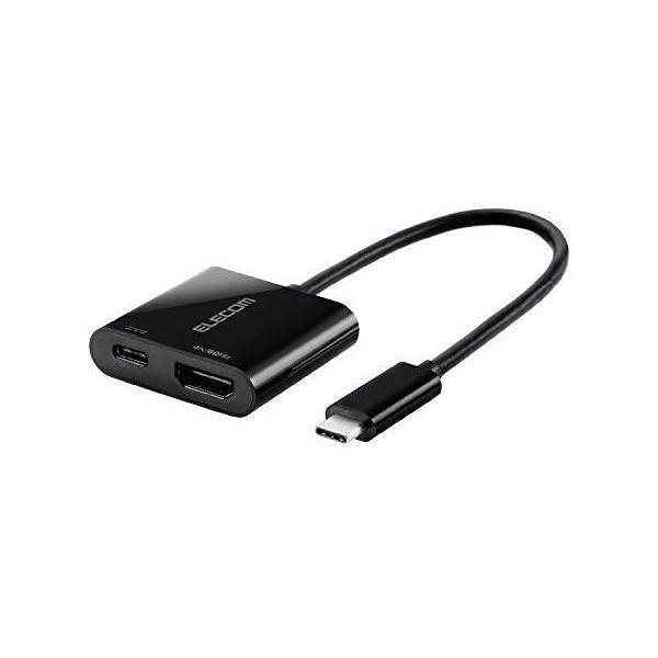 エレコム ドッキングステーション USB-C HDMI 変換 TYPE-C HDMI &amp; 給電ポート...