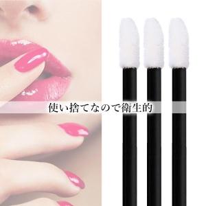 リップブラシ 使い捨て 100本セット 業務用...の詳細画像2