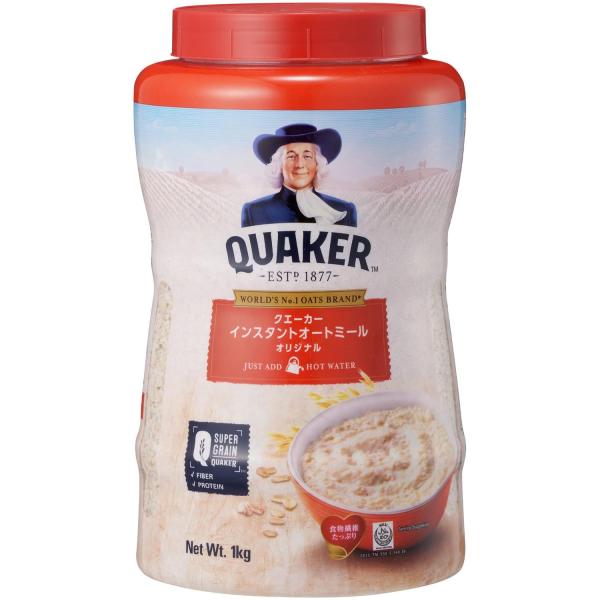 クエーカー インスタント オートミール 1kg QUAKER