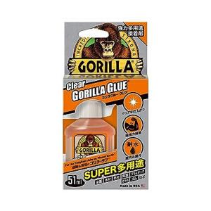 呉工業 NO1770 ゴリラグルー クリア 51ml 強力多用途接着剤 クレ｜LARGO Yahoo!店