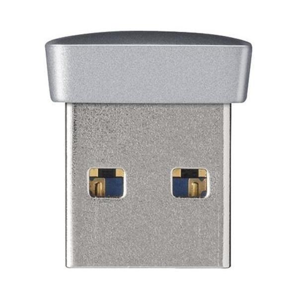 BUFFALO USB3.0対応 マイクロUSBメモリー 64GB シルバー RUF3-PS64G-...