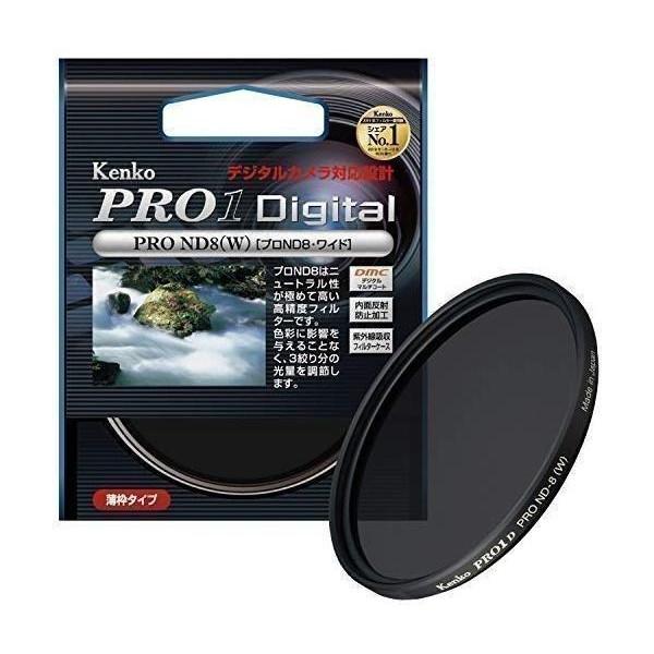 Kenko カメラ用フィルター PRO1D プロND8 (W) 82mm 光量調節用 282434