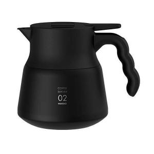 ハリオ VHSN-60-B ブラック V60 保温ステンレスサーバー PLUS 600 保存可能容量600ml HARIO