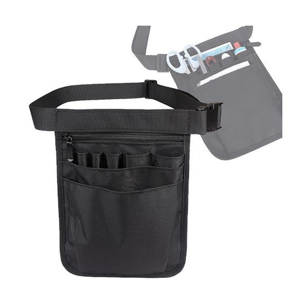 ウエストポーチ 仕事用 ナースポーチ 工具袋 保育 看護師 エプロンバッグ ウエストバッグ 美容師ウ...