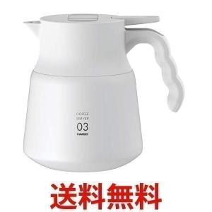 ハリオ VHSN-80-W  Ｖ60 保温ステンレスサーバー PLUS 800 保存可能容量800ml ホワイト HARIO コーヒー ドリップ