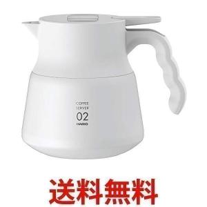 ハリオ VHSN-60-W  Ｖ60 保温ステンレスサーバー PLUS 600 保存可能容量600ml ホワイト HARIO コーヒー ドリップ