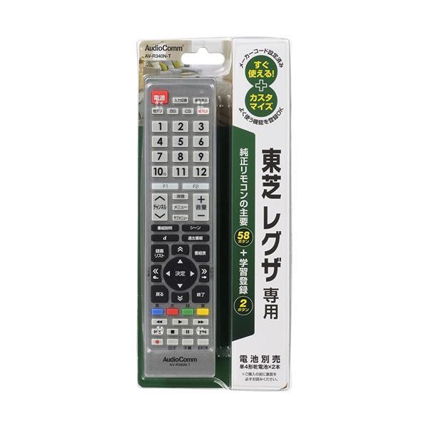 オーム電機 TVリモコン 東芝_AV-R340N-T 03-5912