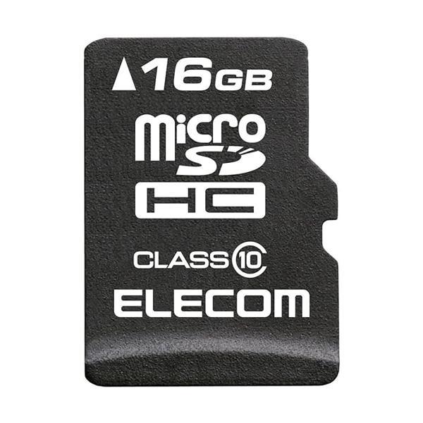 エレコム microSD 16GB Class10 データ復旧1年間1回無料サービス付 MF-MSD...