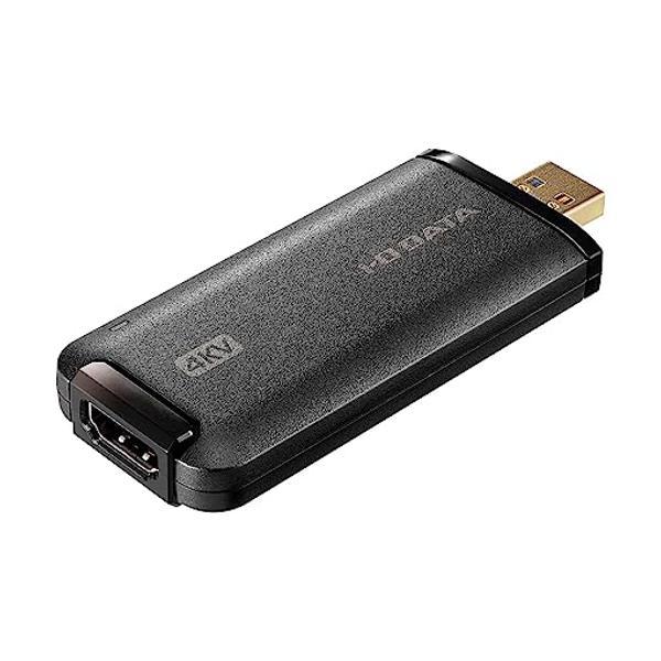 アイ・オー・データ GV-HUVC 4KV USB HDMI変換アダプター 4K 一眼カメラ ビデオ...