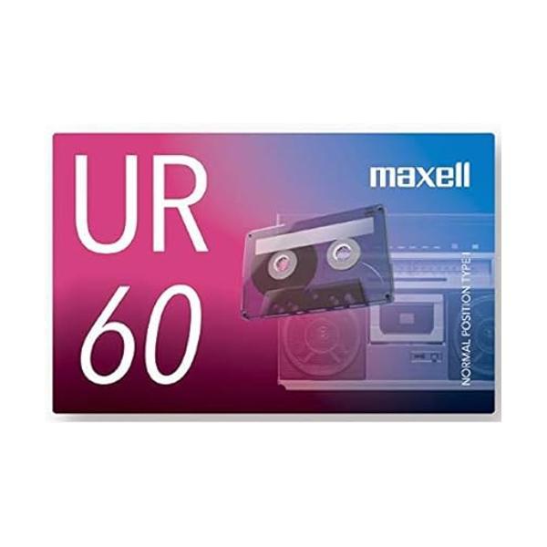 マクセル 録音用カセットテープ 60分 1巻 URシリーズ UR-60N