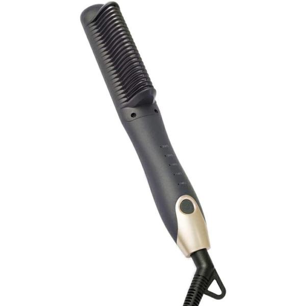 AGETUYA AG-0001-G ヒートブラシ コームヘアアイロン2 ヘアアイロンブラシ サラつや...