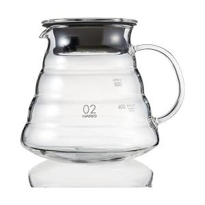 ハリオ XGSR-60-TB V60 レンジサーバー 600 クリア コーヒーサーバー  2~5杯用 600ml HARIO