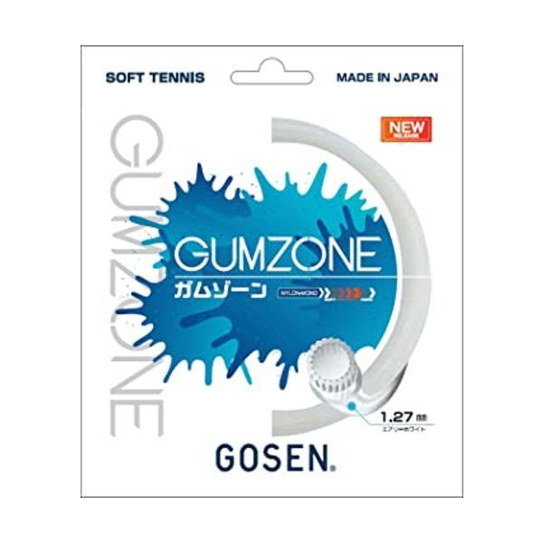 GUMZONE(ガムゾーン) ソフトテニス用ストリング 11.5m エアリーホワイト(AW) SSG...