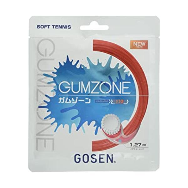 ゴーセン GOSEN ガット ソフトテニス用 単張り ガムゾーン(GUMZONE) 127 イグナイ...