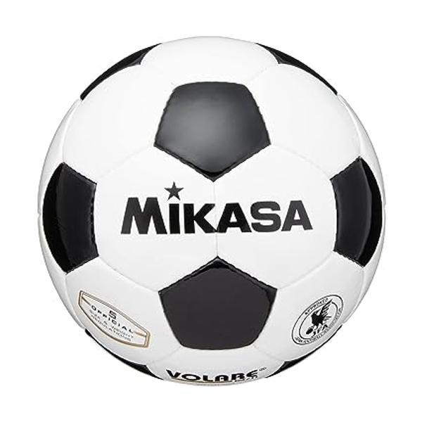 ミカサ SVC50VL-WBK ホワイト/ブラック サッカーボール 5号 日本サッカー協会 検定球 ...