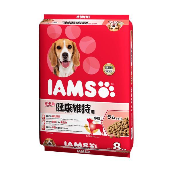 アイムス 成犬用 健康維持用 ラム&amp;ライス 小粒 8kg ドッグフード IAMS