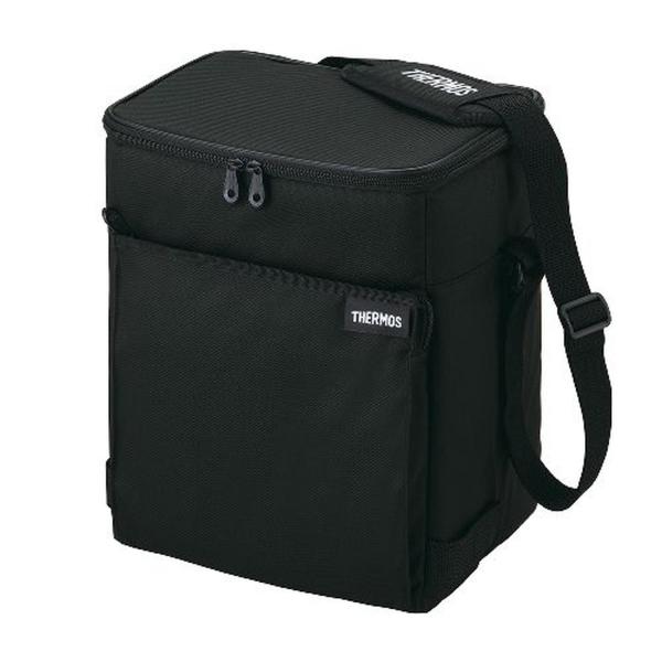 サーモス ソフトクーラー 15L オールブラック 保冷バッグ 5層断熱構造 折りたためてコンパクト ...