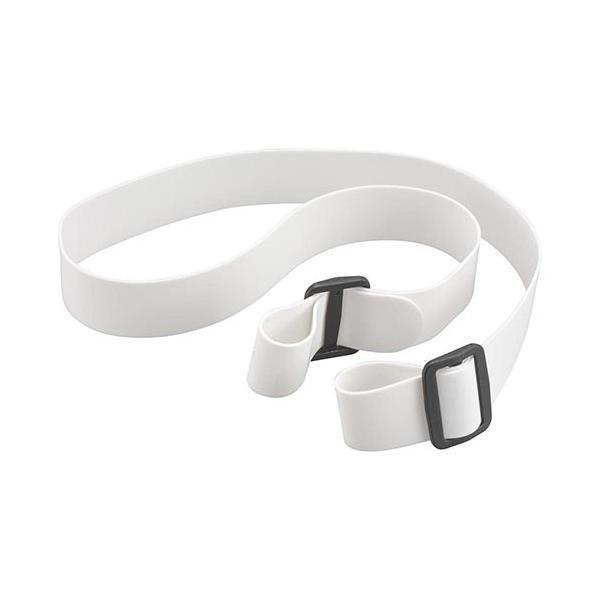 オーム電機 OHM SL-PHD-S002-W2 ホワイト ヘッドライト用シリコンバンド