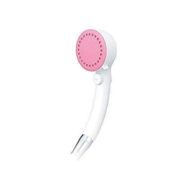 微粒子の力で汚れを落とす ミストストップ シャワーヘッド ピンク PS3062-80XA-LP24(...