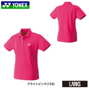 ヨネックス　YONEX　ウェア　ゲームシャツ 20800 WOMEN レディース  バドミントン テニス 　UVカット｜larks-shop