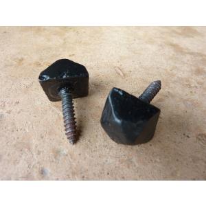 Kirkpatrickカークパトリックイギリス製　ブラックアイアンワークの建築金具飾りびょうアンティ...