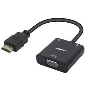 HDMI to HDMI→VGAアダプター BENFEIゴールドメッキHDMI→VGA r