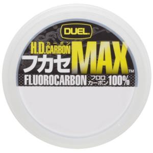 DUEL(デュエル) フロロライン 1.75号 H.D.CARBON フカセ MAX 50m 1.75号 ナチュラルクリアー 磯釣り フカセ H｜lasantalease