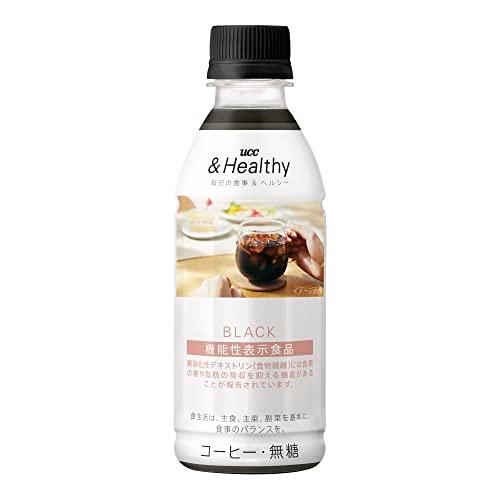 UCC(ユーシーシー) &amp;Healty BLACK ペットボトル コーヒー 270ml ×24本