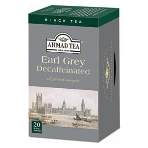 AHMAD TEA ( アーマッドティー ) デカフェ アールグレイ ティーバッグ 20袋 [ カフェインレス タイプ 個包装 ]