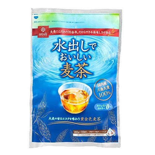 はくばく 水出しでおいしい麦茶 360g×12袋