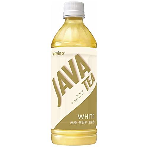 大塚食品 JAVA TEA シンビーノ ジャワティ ストレート ホワイト 無糖 茶 500ml×24...