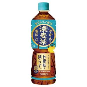 コカ・コーラ やかんの濃麦茶 from 爽健美茶 600ml PET ×24本｜lasantalease