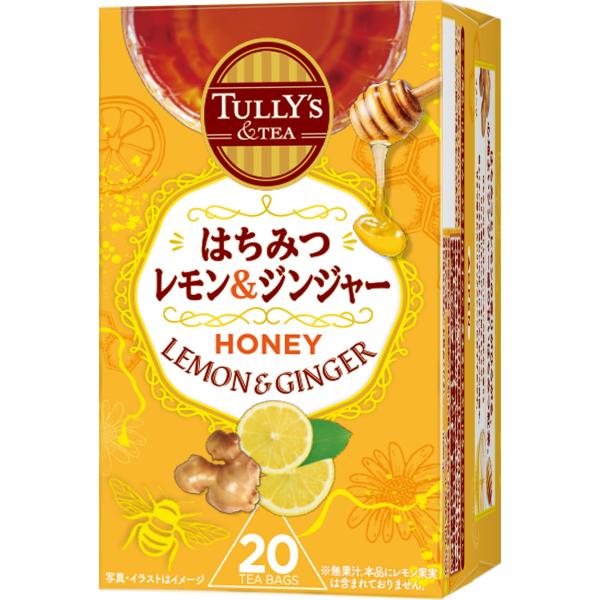 TULLY&apos;S COFFEE(タリーズコーヒー) タリーズ はちみつレモン＆ジンジャー 1.8g×2...
