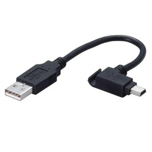 ELECOM モバイル用USBケーブル USB(A)オス-USB(miniB)オス 0.1m USB-MBM5｜lasantalease