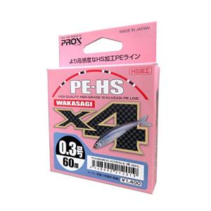プロックス Prox PEライン PE-HSワカサギX4 60m 0.3号