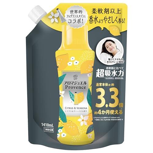 レノア ハピネス アロマジュエル 香り付け専用ビーズ シトラス＆ヴァーベナ 詰め替え 1410mL ...