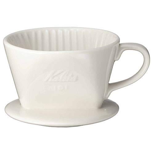 カリタ コーヒー 陶器製 1~2人用 ホワイト 101-ロト #01001 Kalita ドリッパー