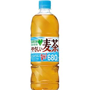 サントリー グリーンダカラ やさしい麦茶 お茶 麦茶 ペットボトル 680ml ×24本｜lasantalease