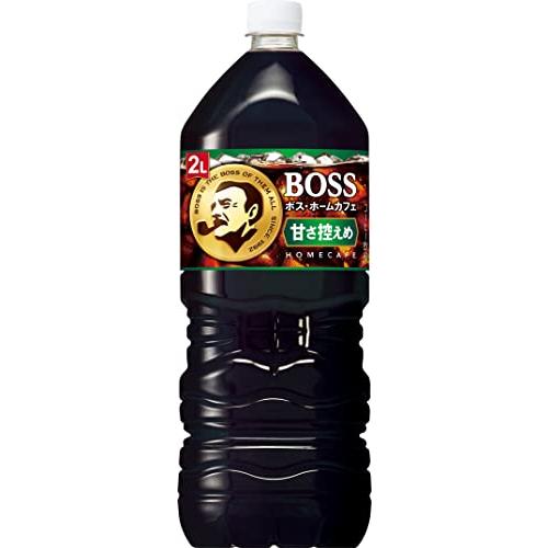 BOSS(ボス) サントリー ホームカフェ 甘さ控えめ 液体 コーヒー 2L ×6本