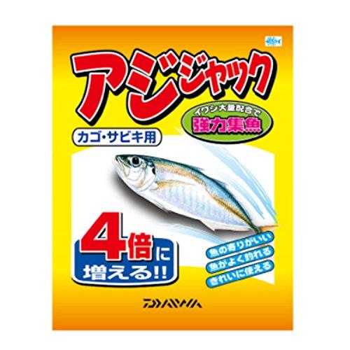 ダイワ(DAIWA) アジジャック かご・サビキ用 アジ用配合エサ 4倍増量タイプ