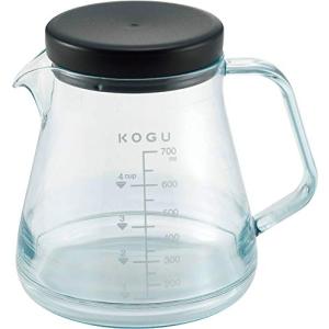 珈琲考具 KOGU 下村企販 割れにくいコーヒーサーバー 700ml 日本製 樹脂製 トライタン 食洗器対応 電子レンジ対応 軽量 目盛付き ア｜lasantalease