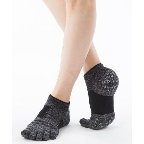 5本指ソックス アンクル 23-25cm 25-27cm サポート 滑り止め 速乾 110081 F...