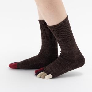 5本指ソックス クルー 22-24cm 24-...の詳細画像4