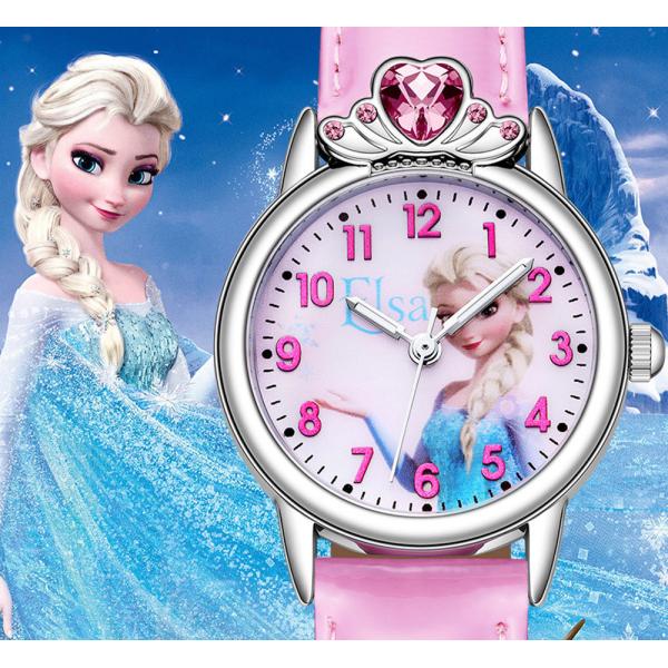 ギフト仕様 ガールズ 腕時計 キッズ 子ども 腕時計 ウォッチ 入学式 入園式 アナと雪の女王 エル...