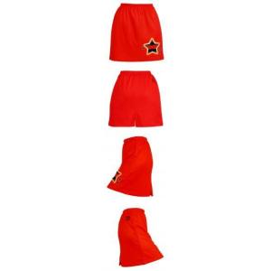 ボウリングウェア　ソシオスカートSKT-23027　レッド