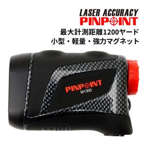 初売限定セール PINPOINT M1300 ゴルフレーザー距離計（専用ケース・ストラップ付）